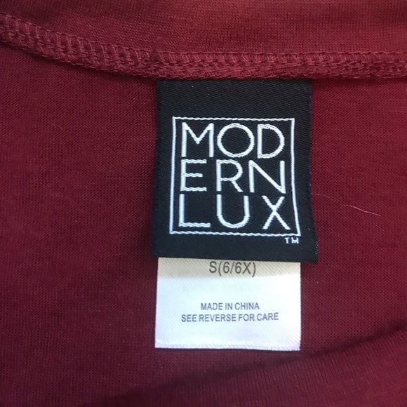 Maroon Crop Top - Picture 3 of 4